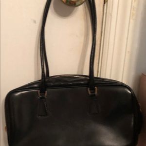 Black Prada Leather